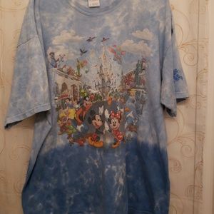 Cool slightly used tied dyed Disney shirt
